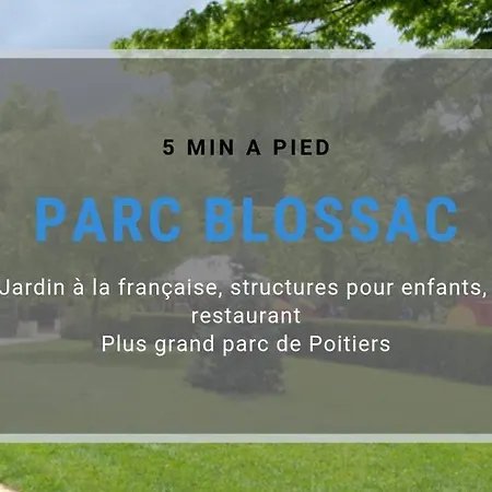 Le Lumineux - 300m Gare Et Acces Direct Au Cv * Poitiers